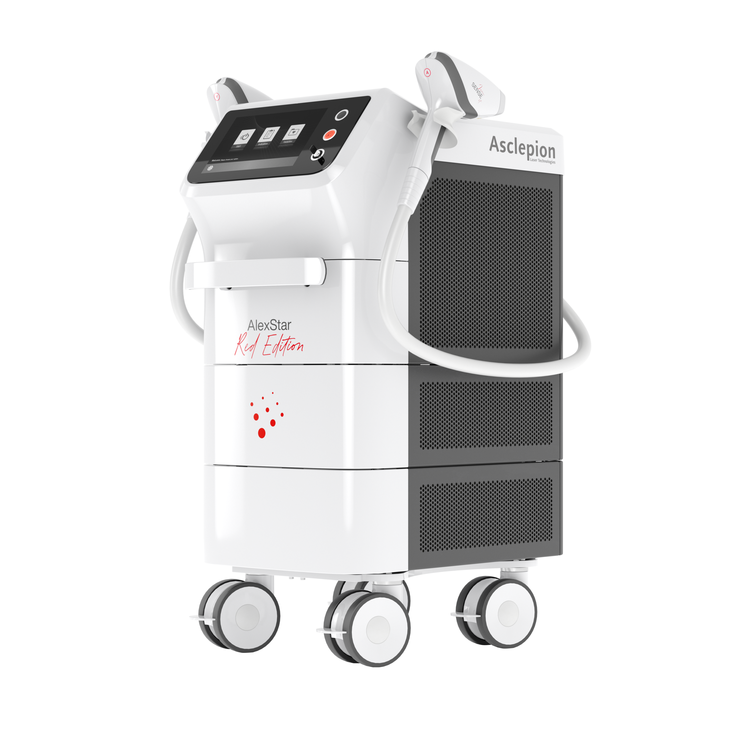 Alex Star Laser von Asclepion zur Haarentfernung